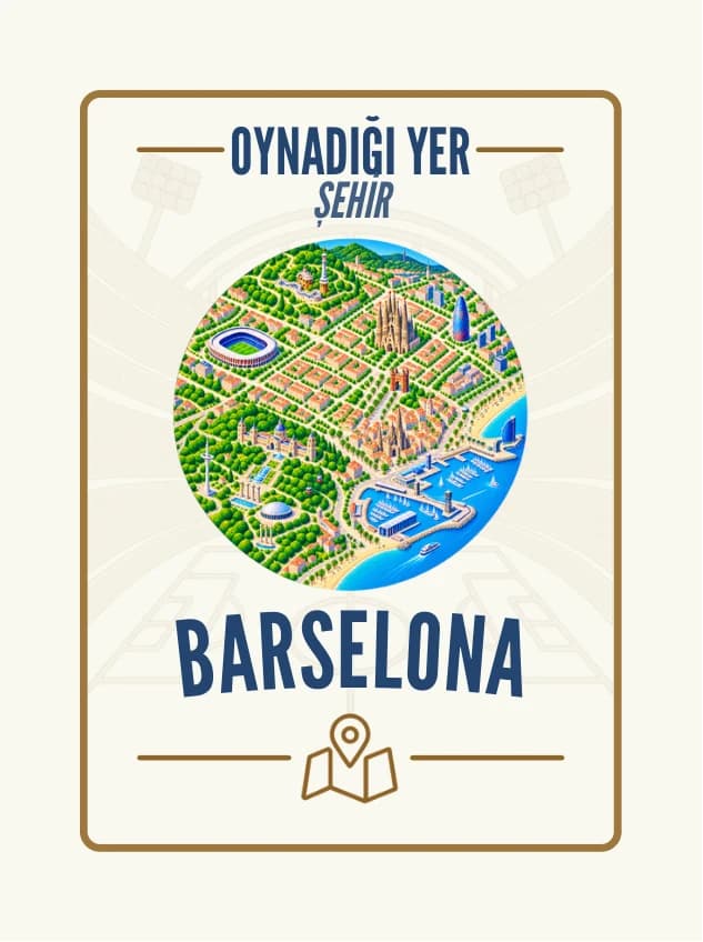 BARSELONA Kartı